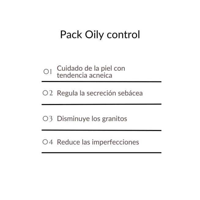 Pack oily control