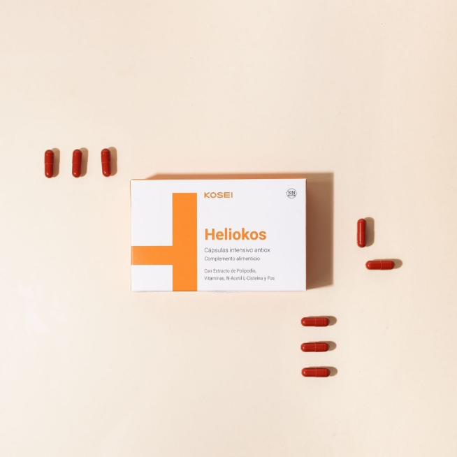 Heliokos Cápsulas Antiox – Pastillas para el sol