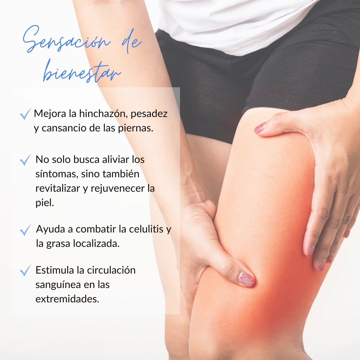 gel frio para piernas cansadas kosei gel relax