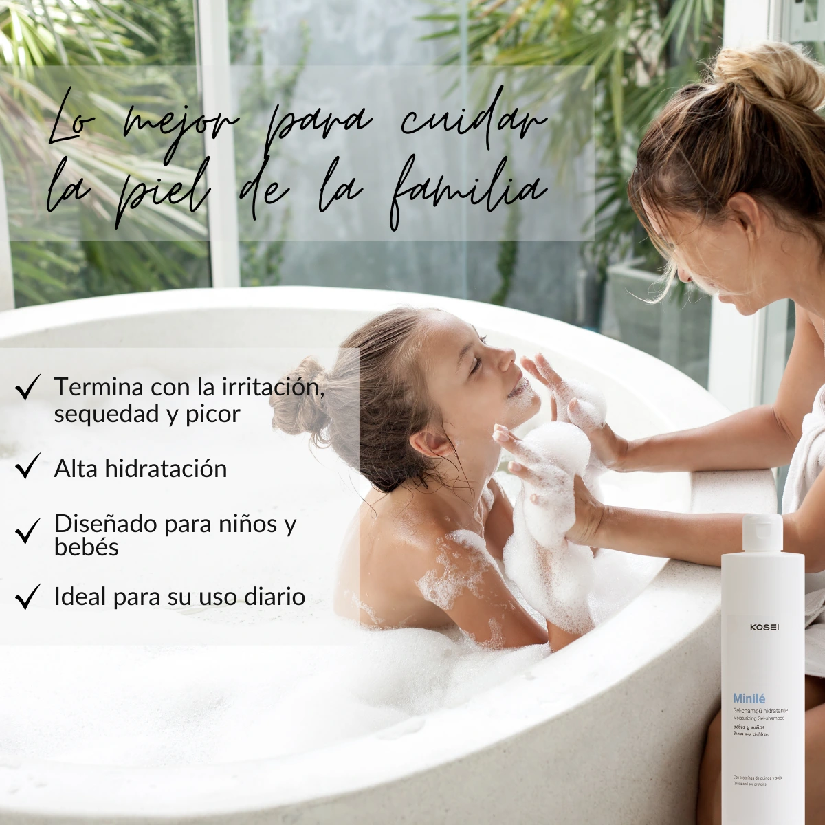 MINILÉ GEL CHAMPÚ extra suave