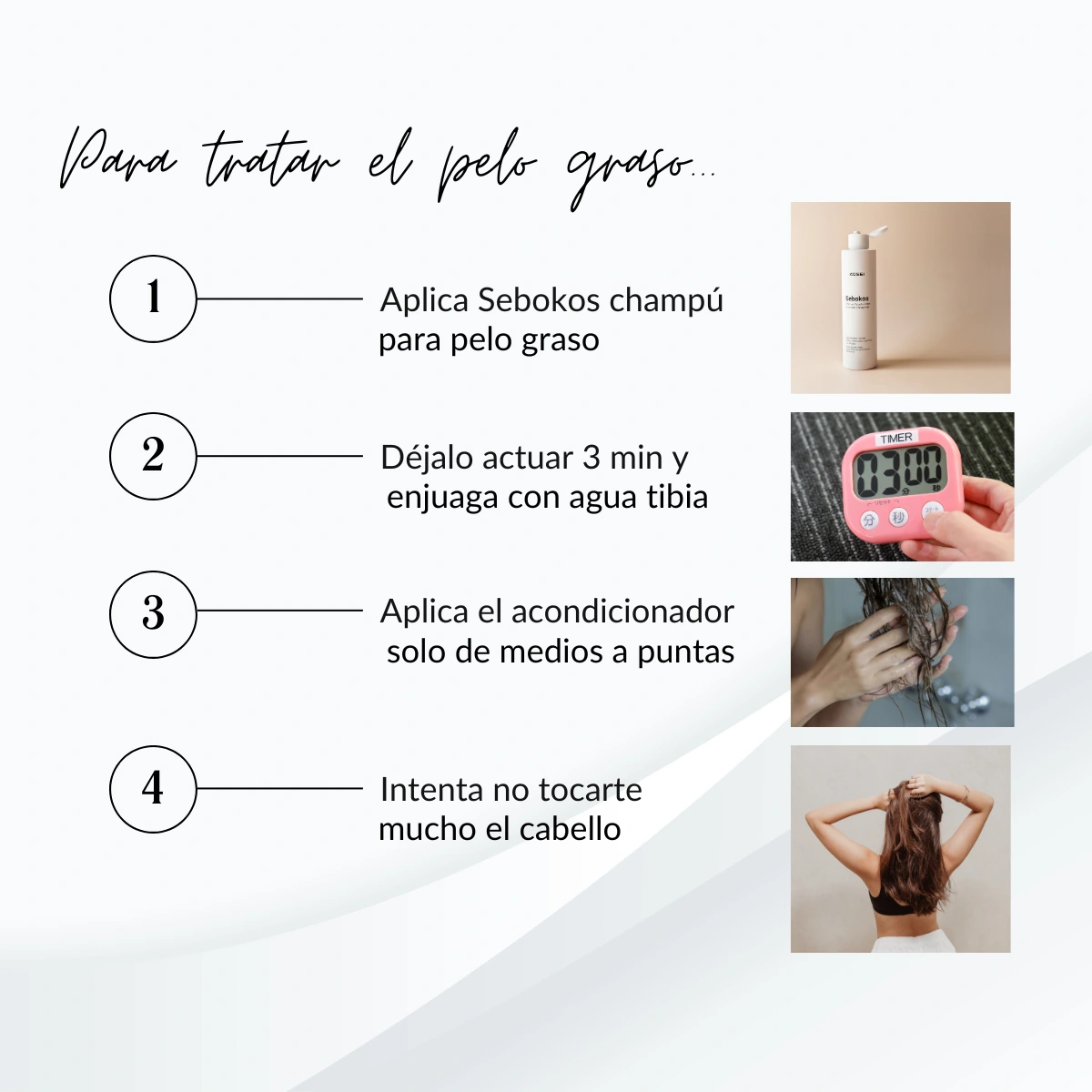 SEBOKOS CHAMPÚ cabello graso